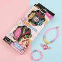 Kawaii Cute bead set for baby girls jewelry with two cords Beads set for Jewelry Making Accessories DIY Bracelets Necklace Earring Craft Creative and very attractive | Buy2Enjoy